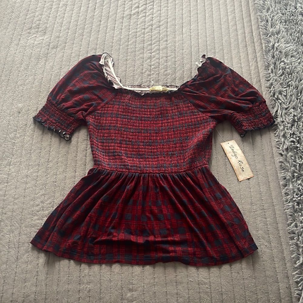 Indigo rose | top 